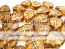 Czech Oak Leaf Beads 10x8mm Topaz Gold Veined x25