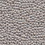Solid Metal Seed Beads, 6/0, 4mm, Silver Plated, 32 gram bag