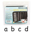 Beadsmith Comic Sans Alphabet Lower Case Letter 3mm Stamping Set