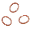 Trinity Brass Antique Copper Jump Ring 7x5mm Oval x10