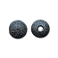 Stardust 8mm Beads ~ Gunmetal Black Oxide x5