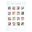 ITS Collage Sheet - Pre-Printed Images for Transfer - 24x24mm French Posters
