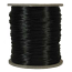 Rattail 3mm Black (Kumihimo) Satin Braiding Cord 1 metre