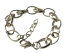 Silver Plated Bracelet with Parrot Clasp & Extender Chain