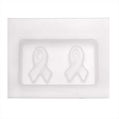 Resin Mould - Small Awareness Ribbon (2-on-1)