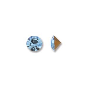 Preciosa Crystal Optima Chatons 17ss (4.0-4.2mm) Aquamarine x48