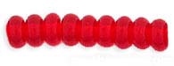 Czech Glass Rondell Disk Spacer Beads 4mm Siam Ruby