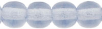 Czech Glass Beads Round 4mm Country Blue x100