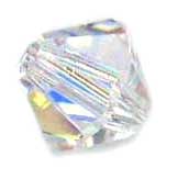 Swarovski Crystal Beads Bicone 6mm Crystal AB