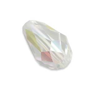 Swarovski Crystal Beads 9x6mm Drop - Crystal AB x1