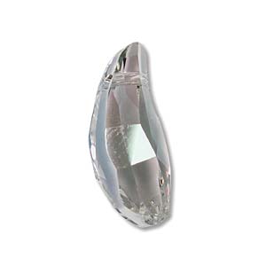 Swarovski Crystal Pendants Aquiline - Top Drilled 36mm Crystal Moonlight x1