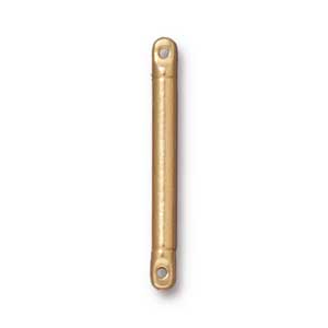 TierraCast Pewter Bright Gold Plated 1" - 25mm Bar Link x1