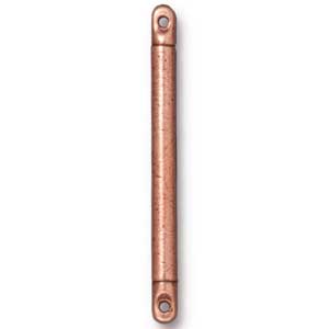 TierraCast Pewter Antique Copper Plated 1 1/4" - 31mm Bar Link x1