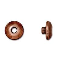 TierraCast BeadAligners™ 6mm Classic Antique Copper Plated Bead Aligner x1