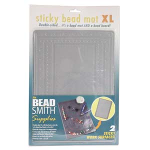 Beadsmith Sticky Bead Mat XL 8-3/4x12-1/8 inch (31.5x22.5cm) x1