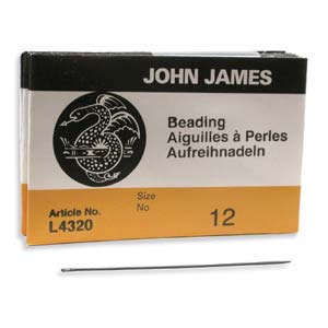 John James - L4320 012 English Beading Needles x25