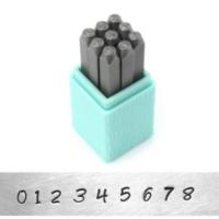 Basic Bridgette Number 3mm 1/8 Stamping Set - ImpressArt