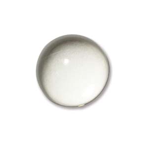 Cabochon - Preciosa Transparent Glass 13mm Round x1