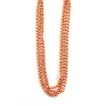ImpressArt Copper 2mm Ball Bead Chain Necklace 18 inch 2-pack