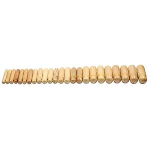 Wooden Dapping punches 24 Piece Set