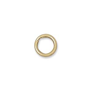 Gold Filled 14kt - 6.4mm Split Jump Ring 5mm i.d x1