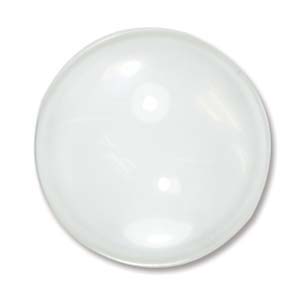Domed Cabochon Transparent Glass 20mm Round x1