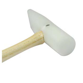Beadsmith 1 1/4 inch Domed Nylon Wedge Hammer 4oz - Jewellery Tools