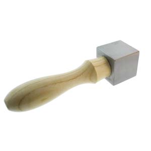 Beadsmith Square Head Stamping Hammer 1.75lb Metal Mallet, Jewellers Tools x1