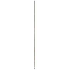 Base Metal Headpins 22 gauge - 4" - 100mm Copper Plated x72 approx