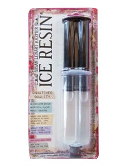 ICE Resin - Jewellers Grade Crystal Clear Epoxy Doming Resin Syringe 1oz 30ml