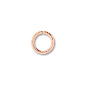 Copper Plated Jump Rings ~ 7mm (5mm id) 18g approx 144