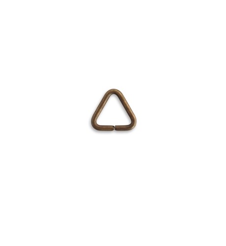 Vintaj Natural Brass - Triangle Jump Ring 14x15mm x1