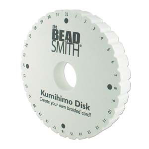 Beadsmith Kumihimo Double Density 6 inch Round Braiding Disk Disc
