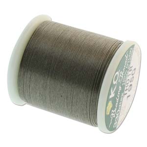 KO Beading Thread, Smoke Green, 50m, 55 yds