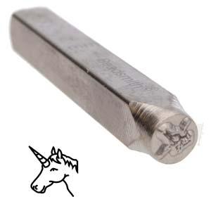 Stamping Tool Design - Unicorn 6mm Pattern Punch Steel Stamp