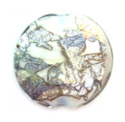 SOLD - Artisan Glass Lampwork Beads ~ Kunama II Large Focal Pendant ~ Ian Williams