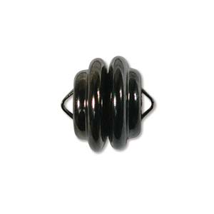 Mag-Lok Gunmetal Black Plated 11mm Magnetic Clasp x1