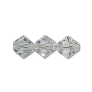Preciosa Crystal Beads 4mm Bicone - Crystal