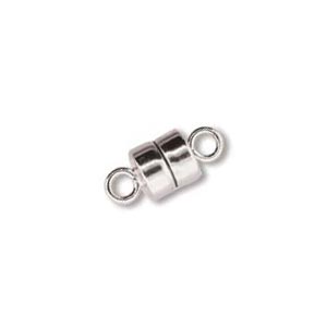 Sterling Silver Clasps - 4mm Magnetic Clasp x1