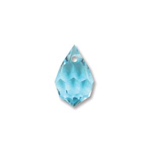 Preciosa Crystal Beads 10x6mm Drop - Aqua Bohemica