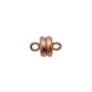 Magnetic Clasp 6mm Copper Plated x1