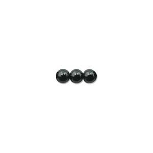 Magnetic Hematite Beads - 3mm Round Sphere Bead x1