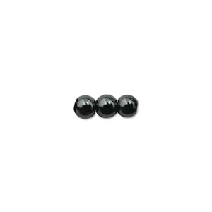Magnetic Hematite Beads - 4mm Round Sphere Bead x1