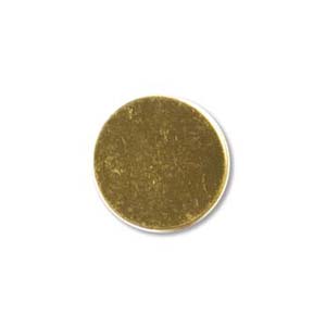Gold Filled Circle 12.8mm 22g Stamping Blank Pendant x1