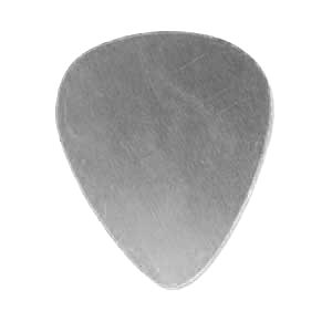 Stainless Steel Guitar Pick 30x26mm 28g Stamping Blank x1