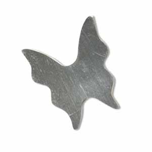 Sterling Silver Butterfly 1 inch 25x21mm 24g Stamping Blank x1