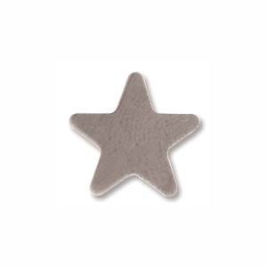 Sterling Silver Star 12mm 24g Stamping Blank x1