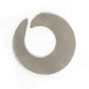 Nickel Silver Open Swirl Washer 1" 25.5mm 24g Stamping Blank x1