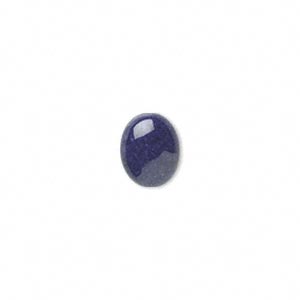 Cabochon - Mountain Jade Purple 10x8mm Oval x1