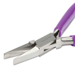Beadsmith Purple - Super-Fine Flat Nose Pliers - Jewellery Tools